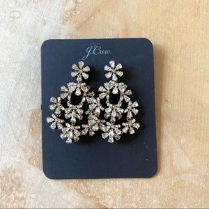 J. Crew Crystal Chandelier Earrings